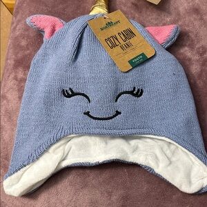 Northeast Neo Cozy Cabin Unicorn Beanie- periwinkle
